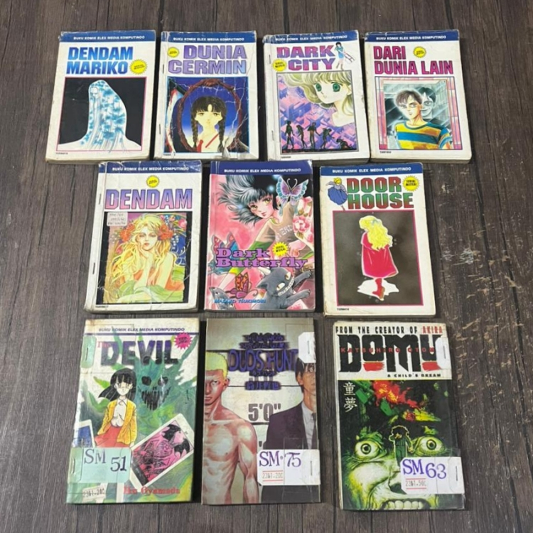 Komik Jepang Serial Misteri : Berawalan Huruf "D"