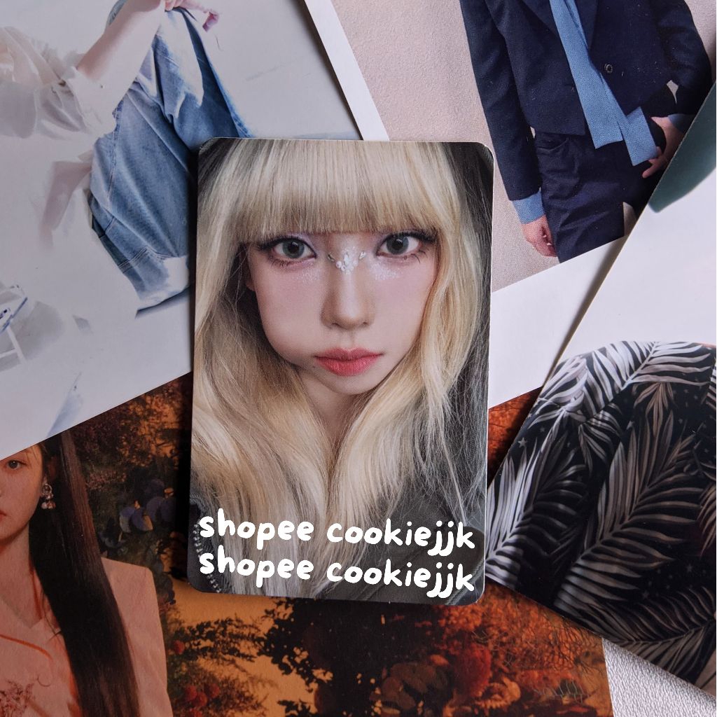 ready photocard official karina aespa armageddon