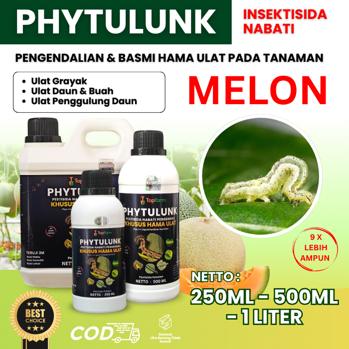 Obat Ulat Topfarm / Obat Ulat Pada Melon / Obat Ulat Melon / Obat Hama Ulat Di Tanaman Melon / Obat 