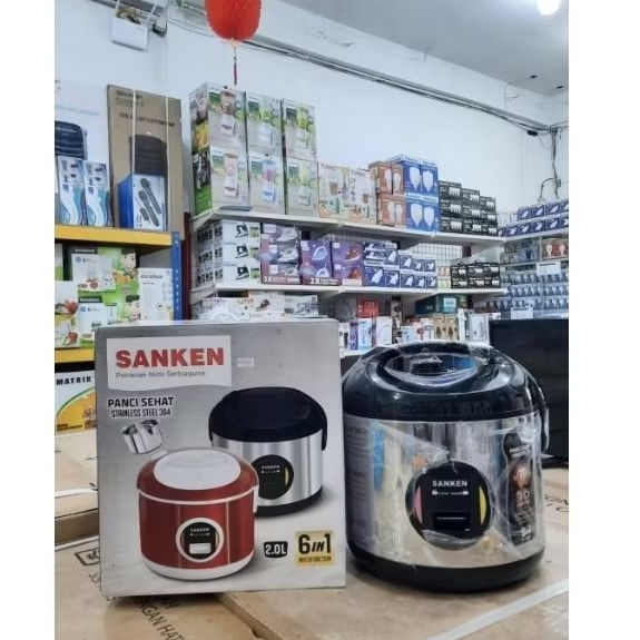 sanken rice cooker 2Liter SJ 3030BK