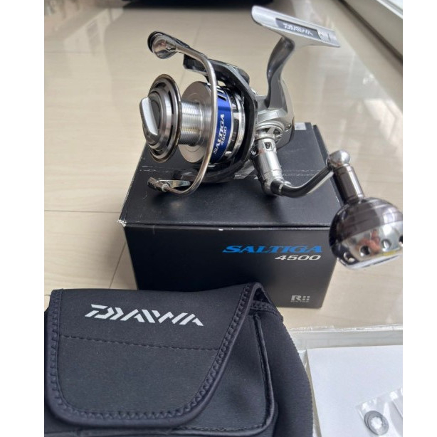 Daiwa Saltiga 4500 Second Jepang Lecet Pemakaian Dusbox Lengkap Putaran Smooth
