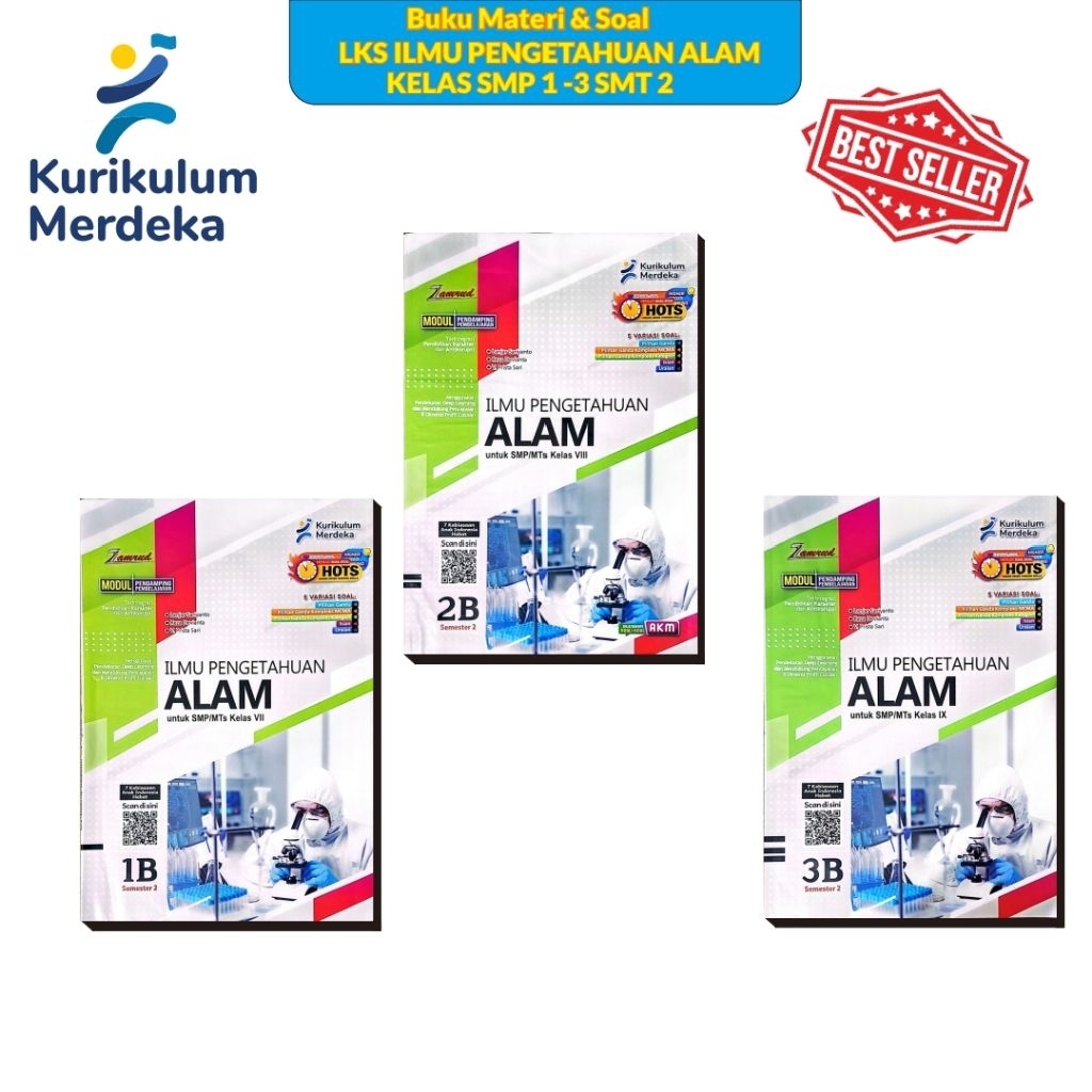 LKS ZAMRUD IPA Kelas 7 - 9 SMP/MTS KURIKULUM MERDEKA
