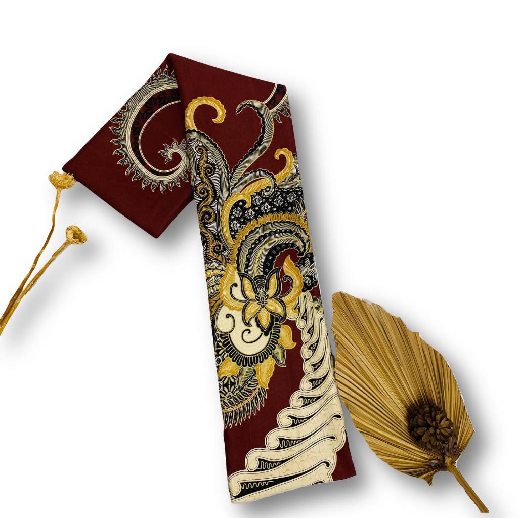 Benang Raja Kain Katun Meranti Maroon