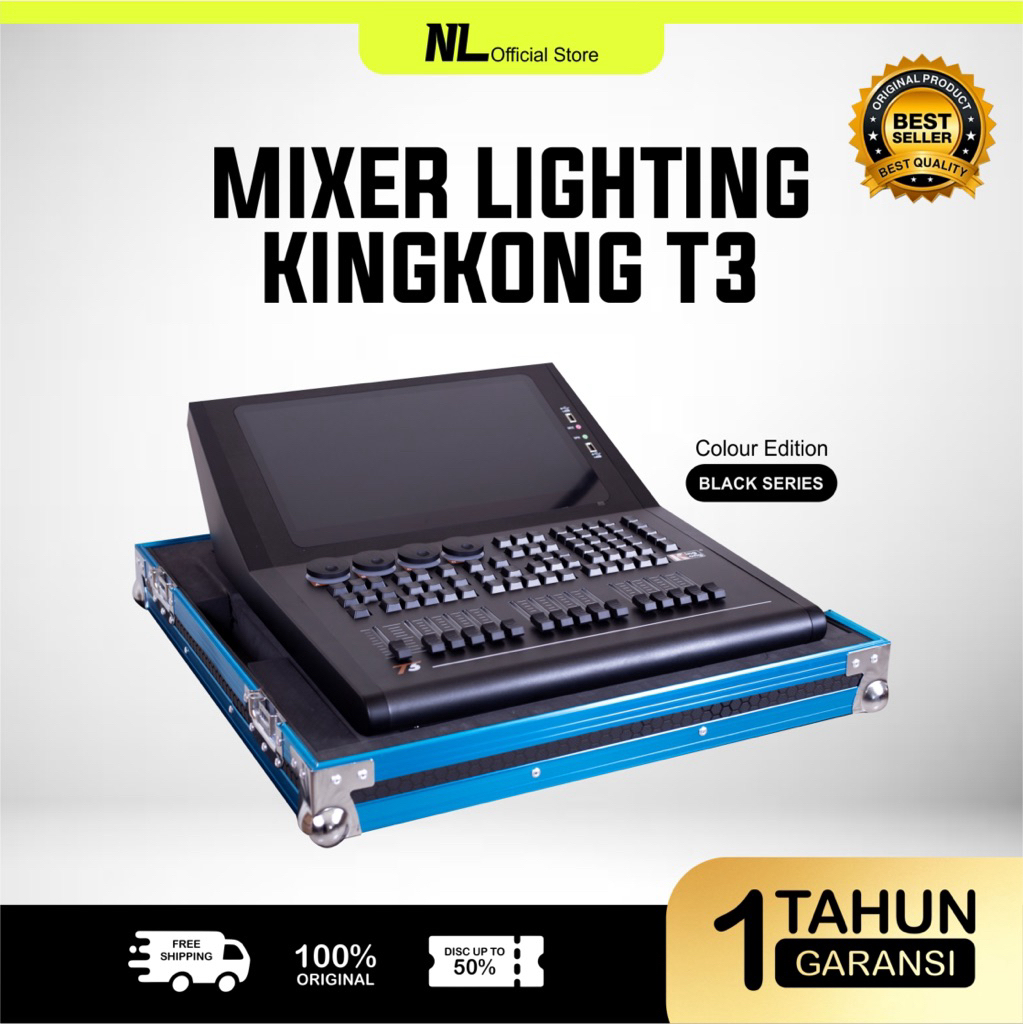 MIXER KINGKONG T3 ORIGINAL / mixer lighting kingkong T3