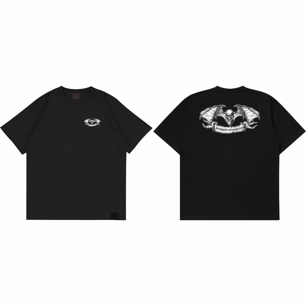 KAOS BAND AVENGED SEVENFOLD - BAT / TSHIRT AVENGED SEVENFOLD / OVERSIZE AVENGED SEVENFOLD