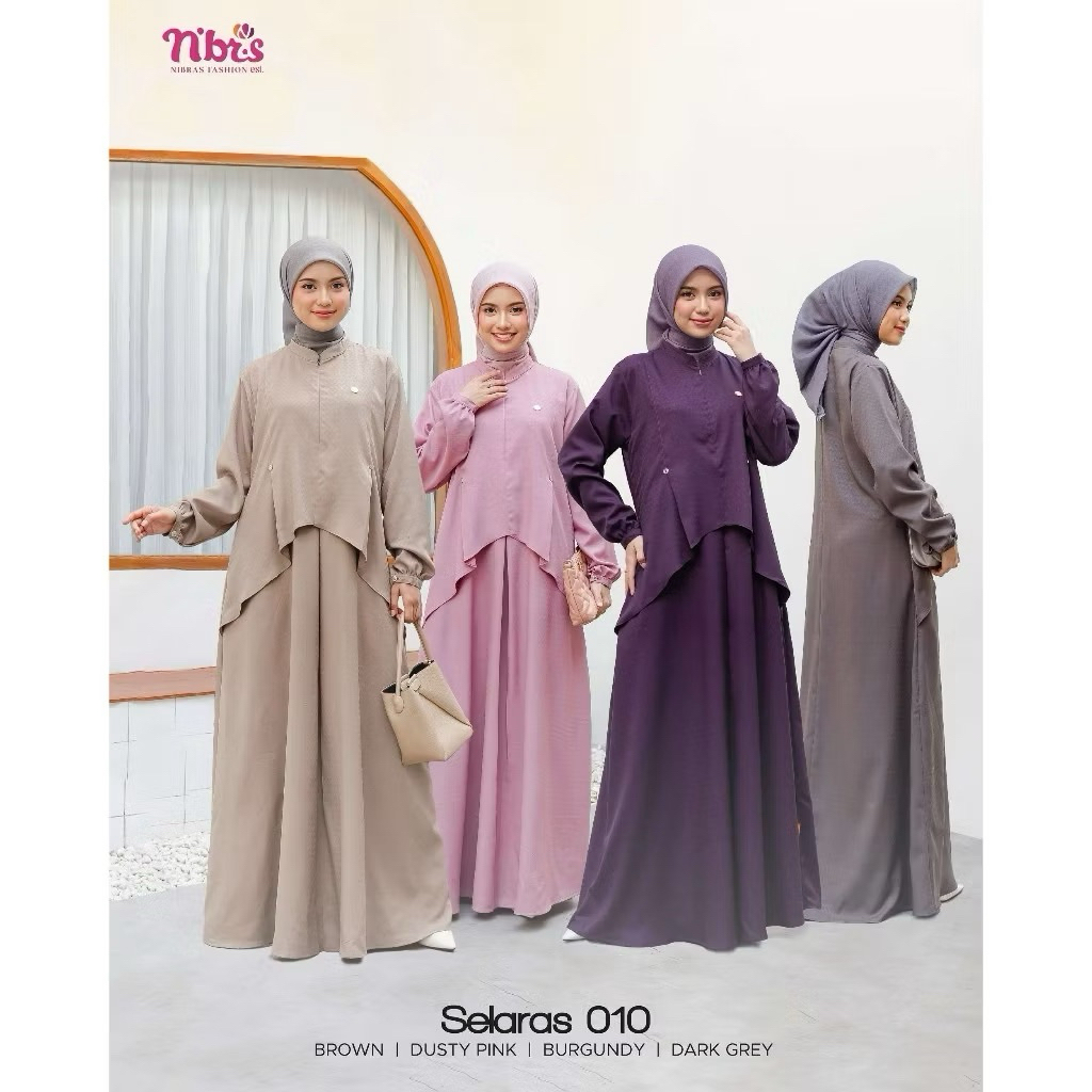 GAMIS NIBRAS TERBARU SELARAS 020_GAMIS NIBRAS DISKON TERMURAH_GAMIS NIBRAS SIMPEL NYAMAN TERLARIS