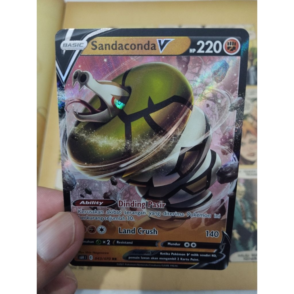 kartu pokemon sandaconda v rr