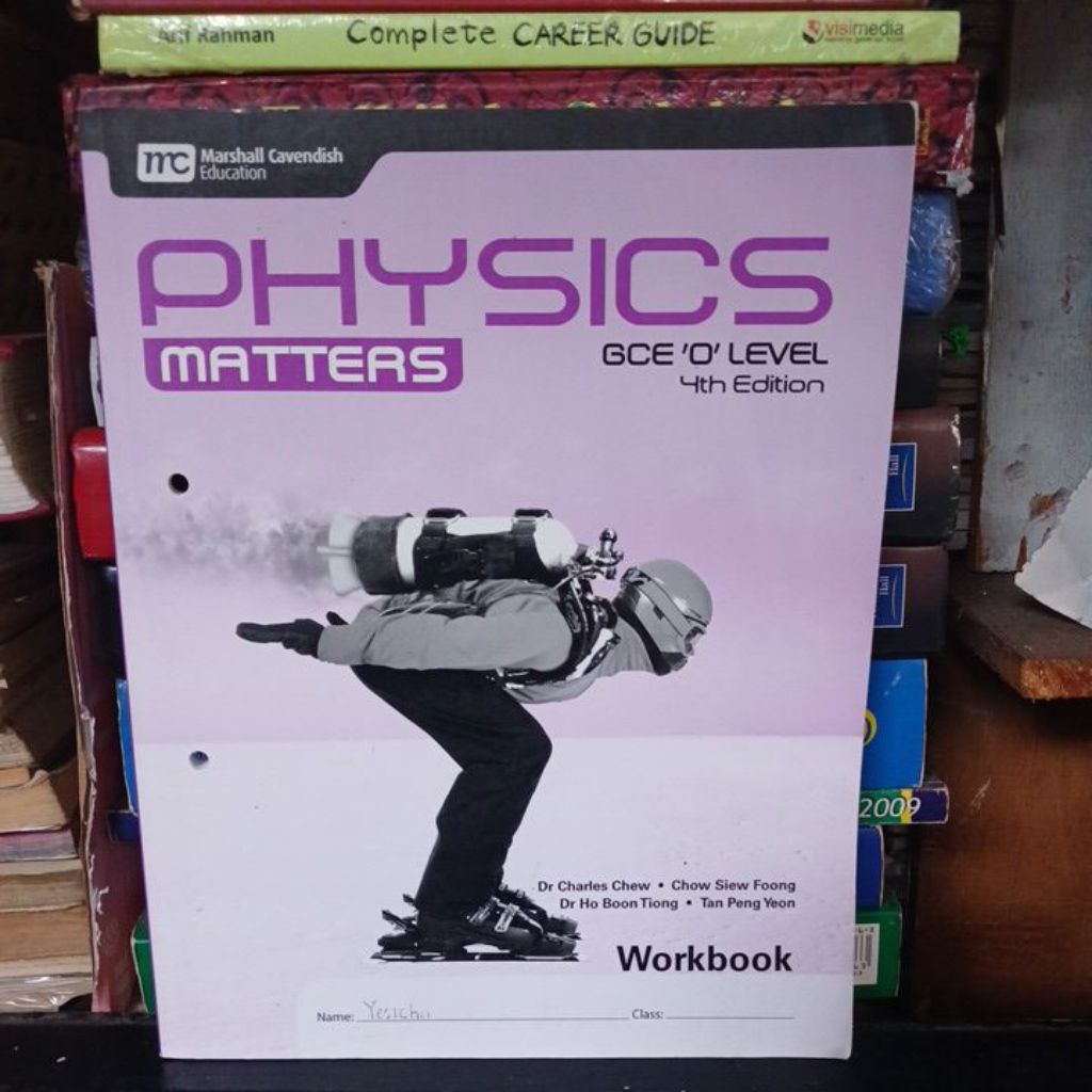 BUKU BEKAS ORIGINAL PHYSICS MATTERS WORKBOOK