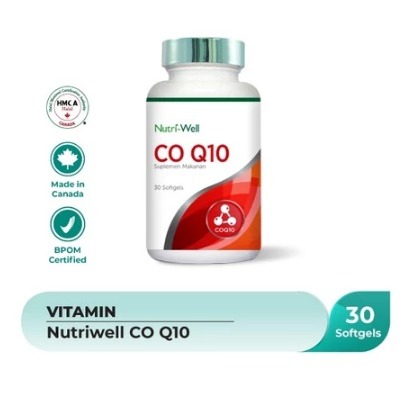 Nutriwell CO Q10 - 30 Softgels