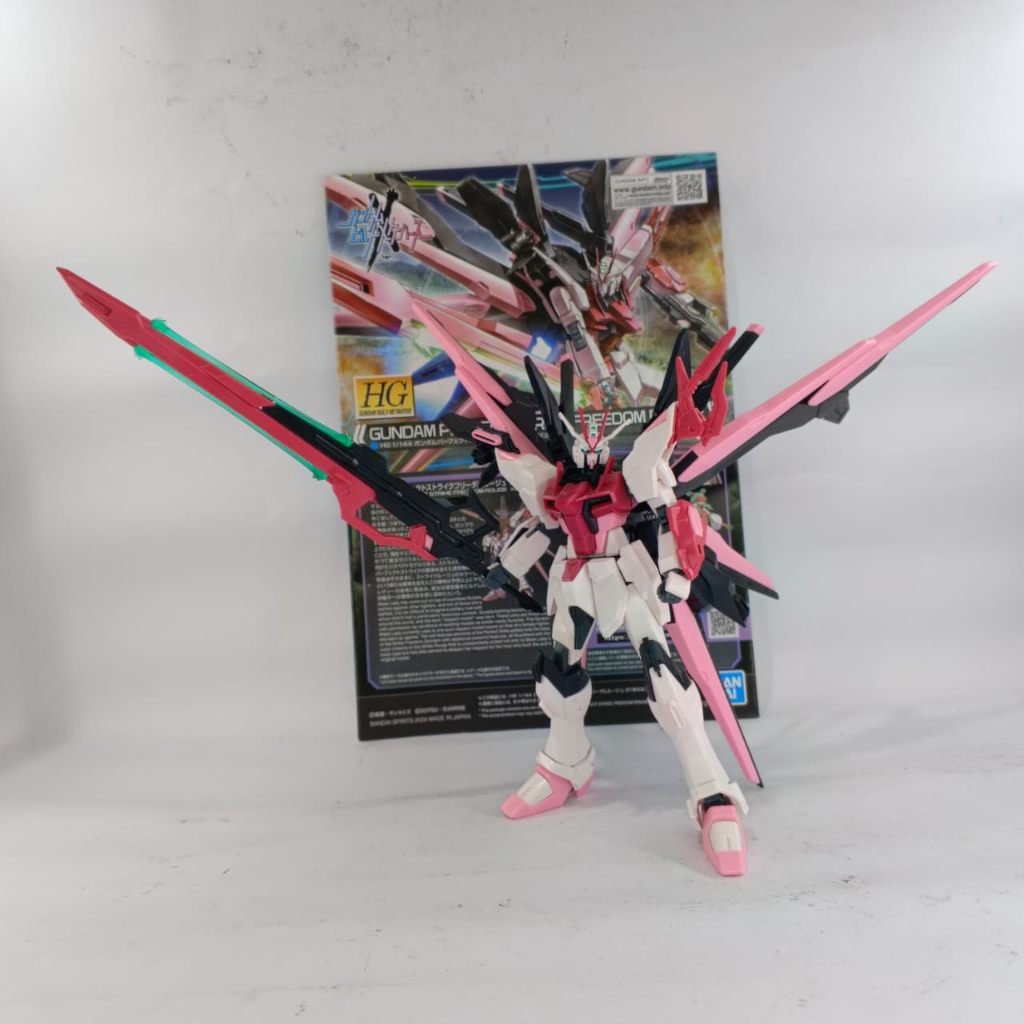 Bandai HG Perfect Strike Freedom Rogue / Model Kit Gundam Build Metaverse 1/144 2nd Sudah Rakit HS07