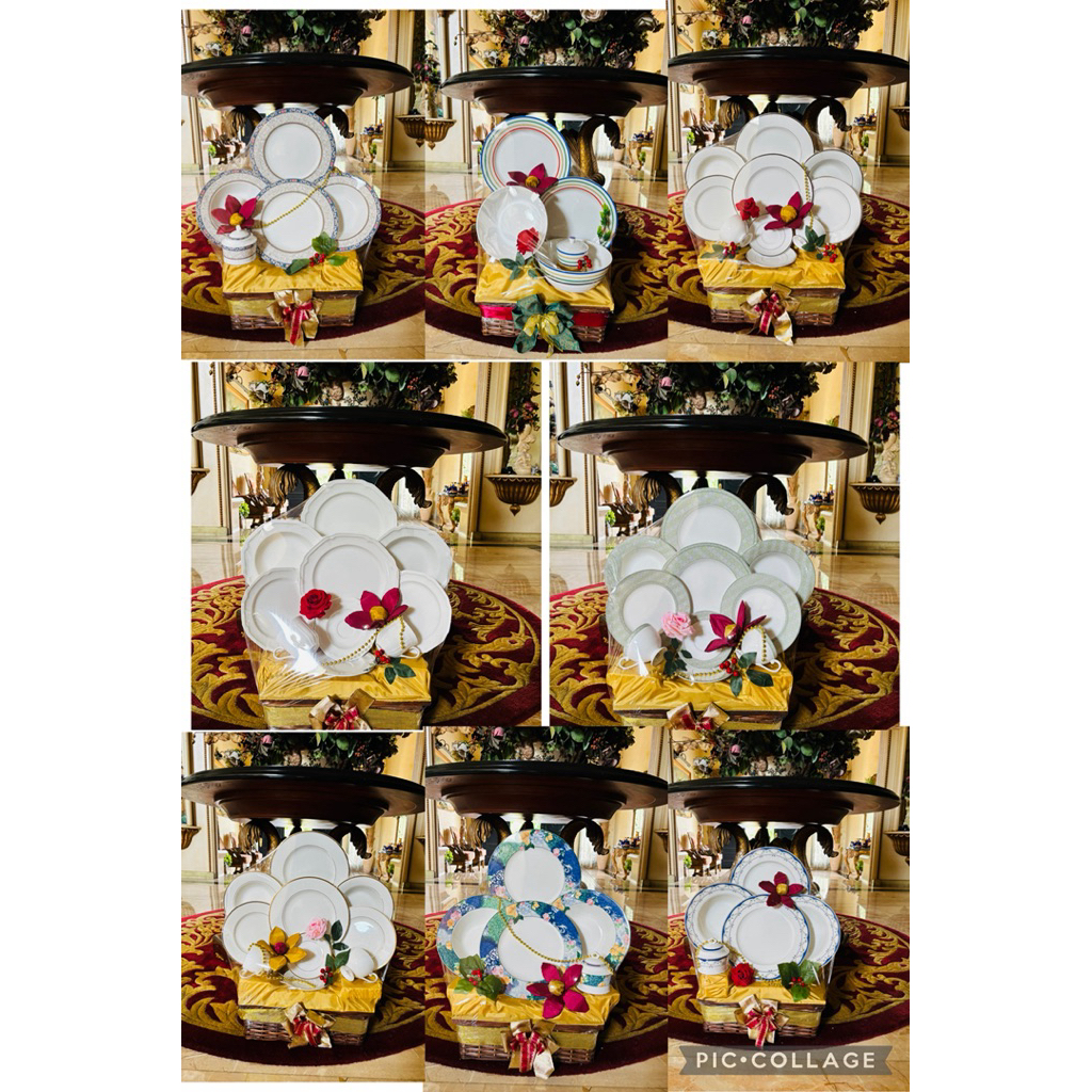 Hampers Parcel Dinner Set Mikasa Mewah Cantik