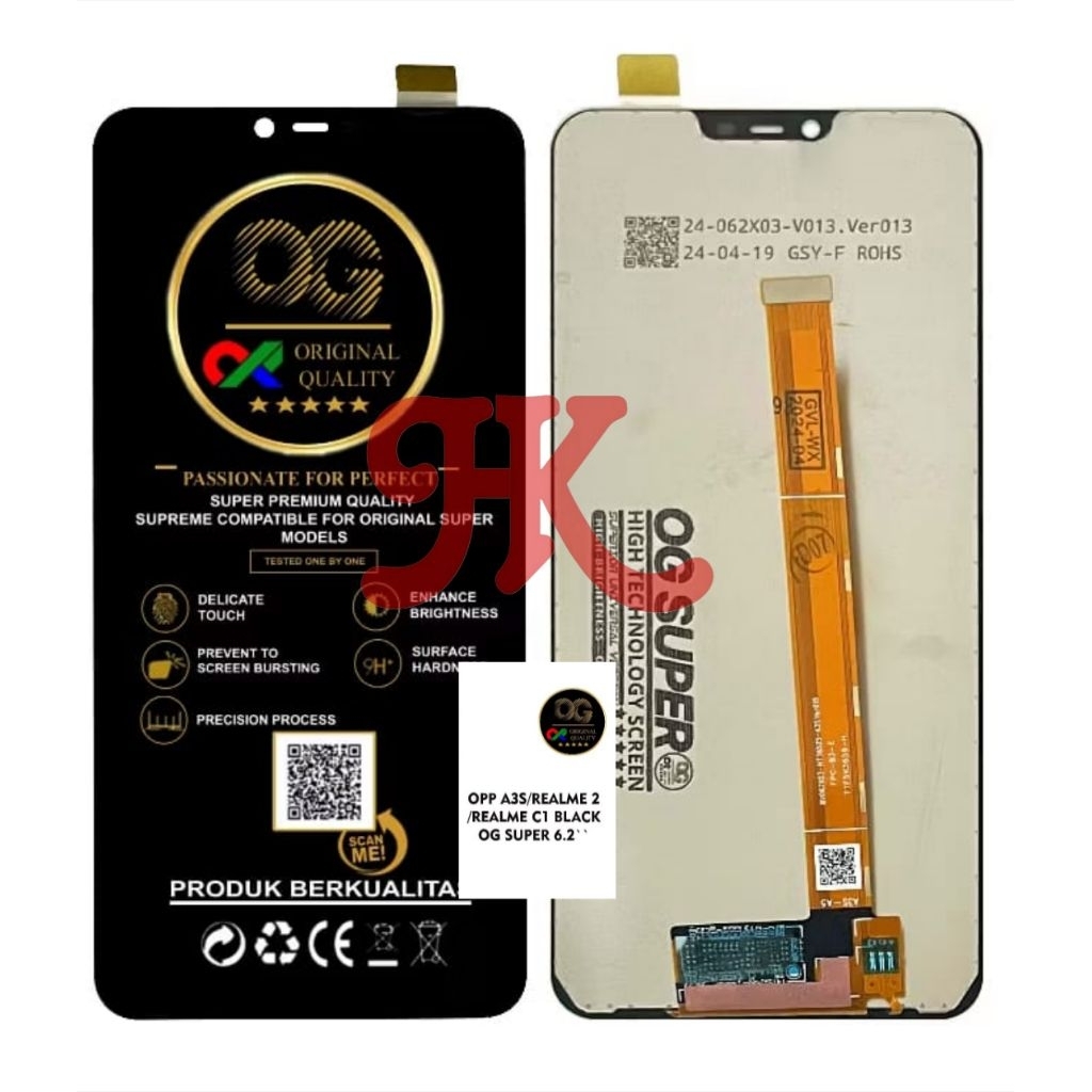 LCD OPPO A3S LCD TOUCHSCREEN OPPO A3S/REALME C1/C2 LCD FULLSET ORIGINAL