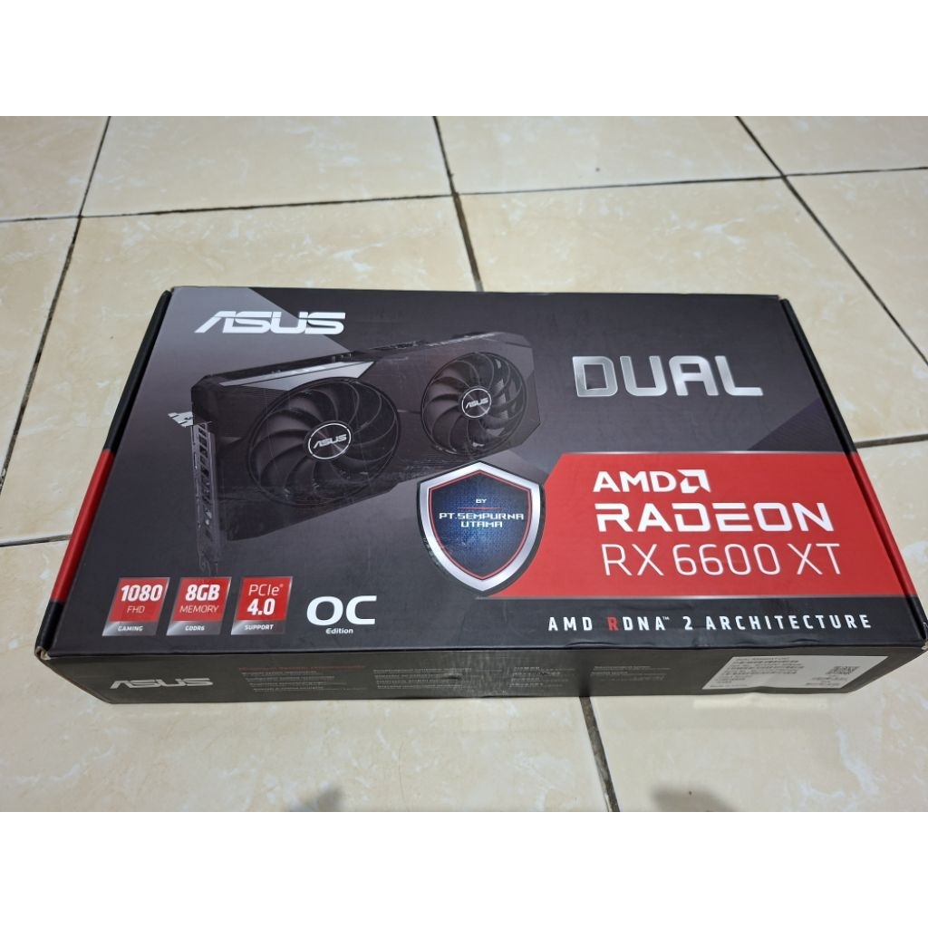 Asus RX 6600 XT Bekas