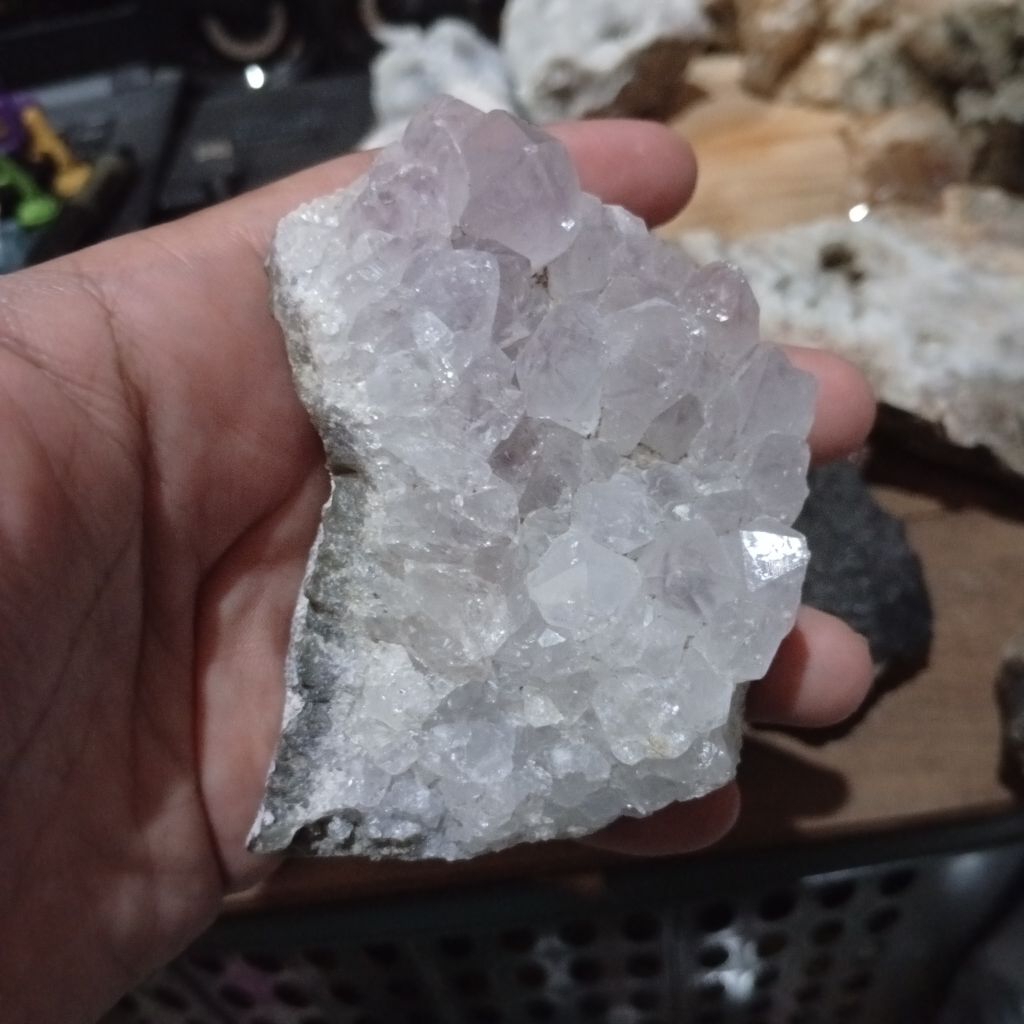 batu kristal geode Amethyst no. 3