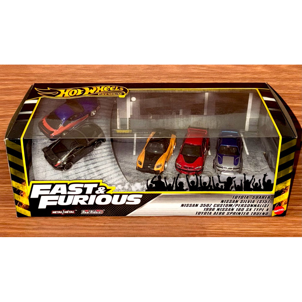 Hot Wheels Set Box Diorama Fast & Furious Tokyo Drift