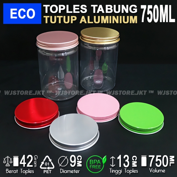 TOPLES TABUNG 750ML ALUMINIUM / TOPLES 750ML