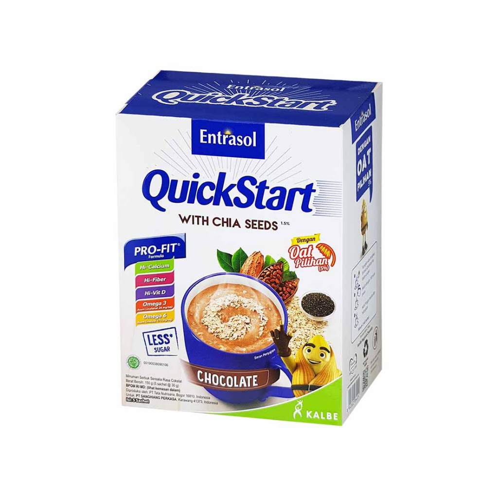 Entrasol Quickstart Chocolate 30g (per Dos)
