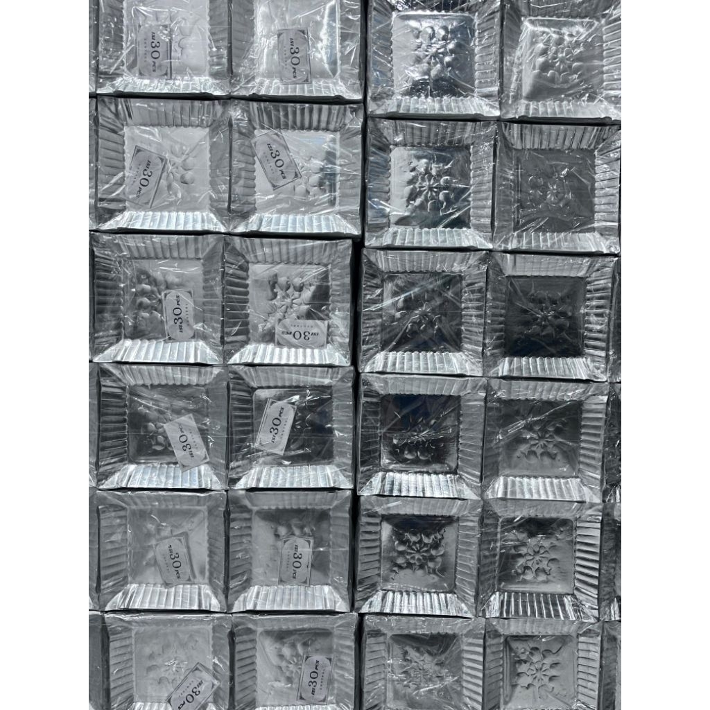 piring kertas kotak/piring Samir/piring kue