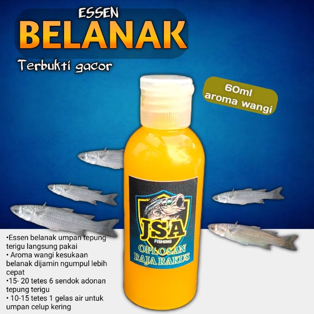 Essen ikan belanak paling haup | Essen belanak umpan tepung