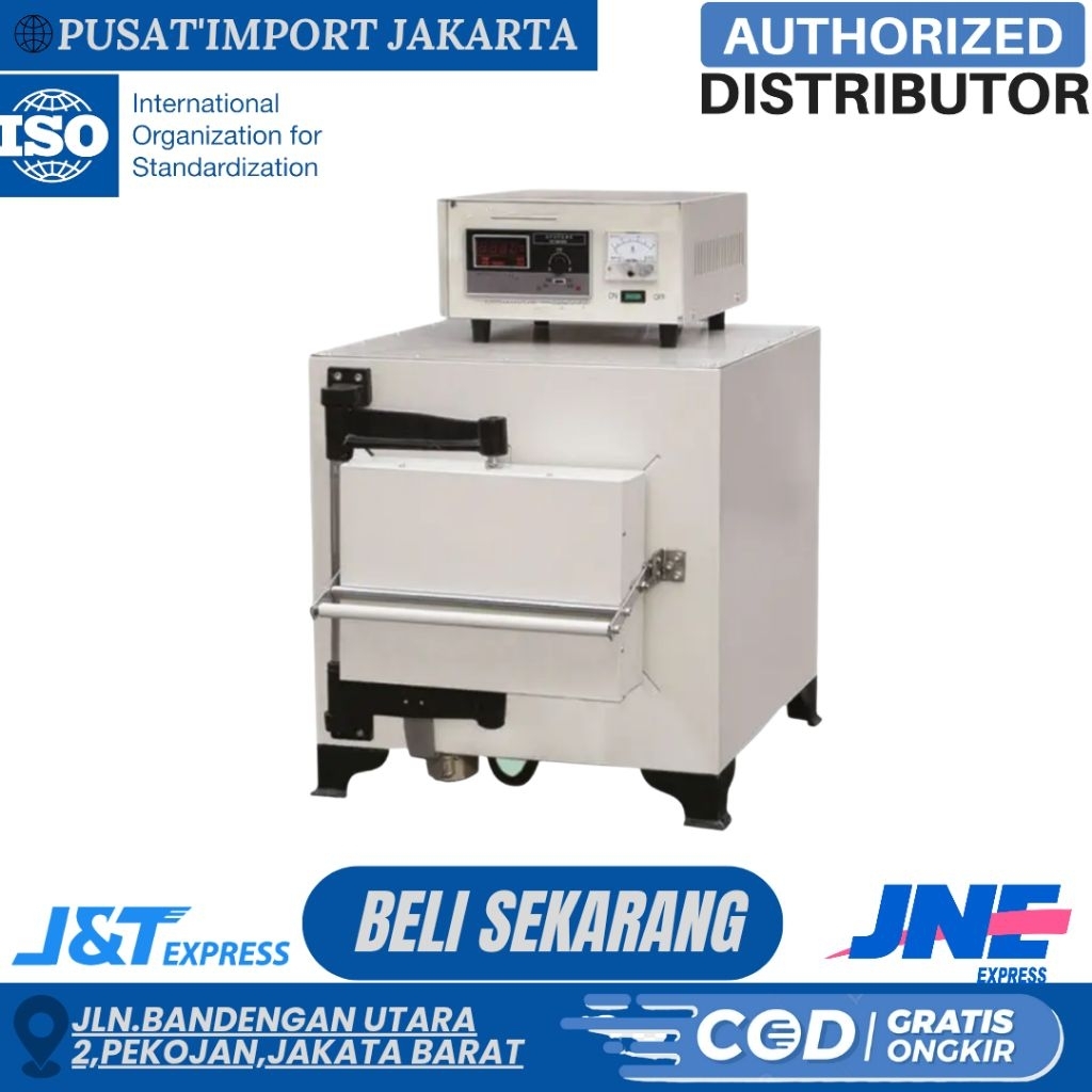 Tanur Muffler Furnace 2 Liter Golden Power Japan, Digital Resistance Furnace 1000°C Laboratorium