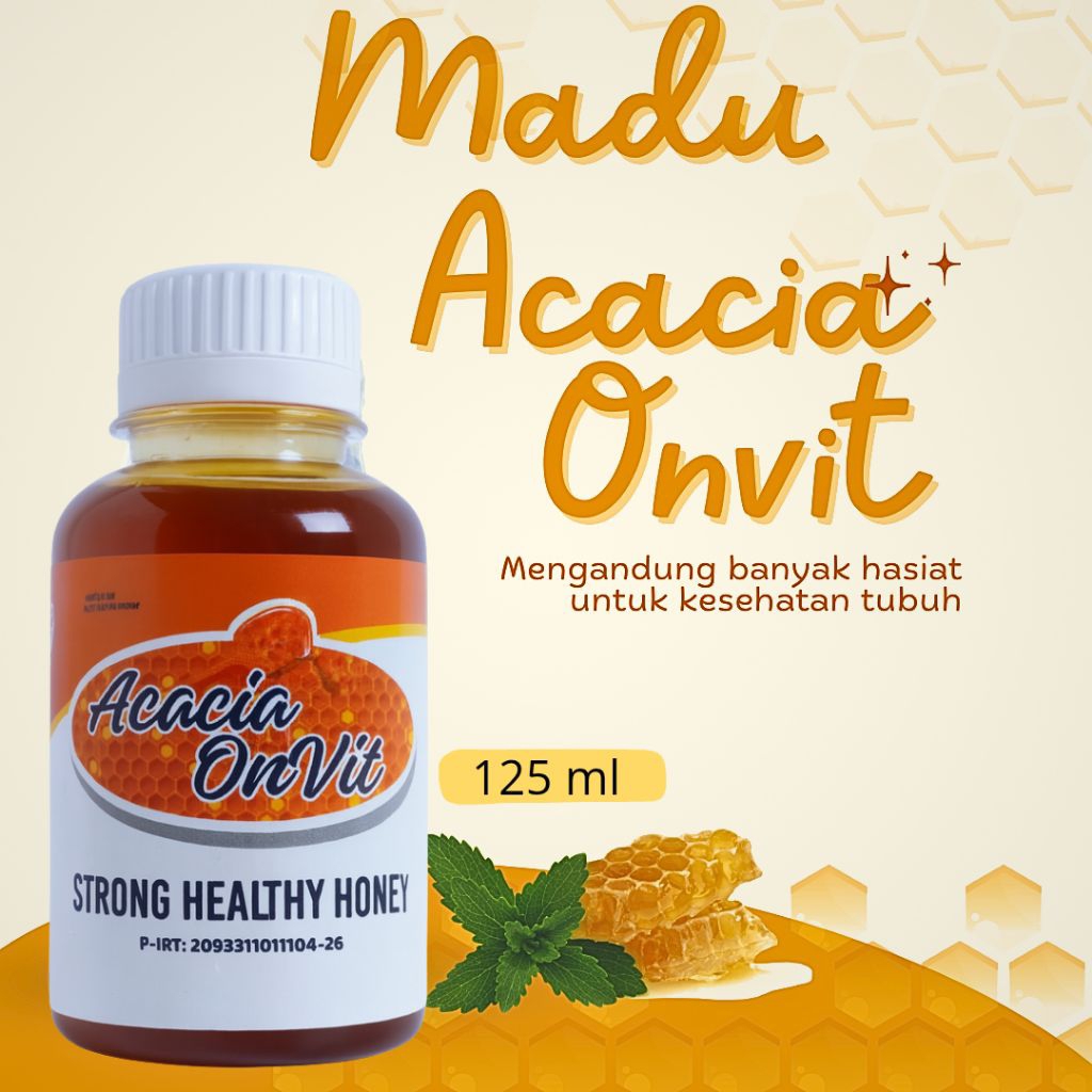 Madu Acacia OnVit Strong Healthy Honey 125ml