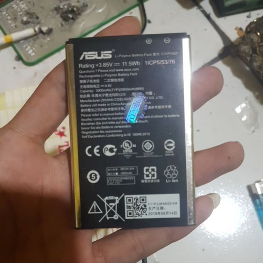 Baterai Asus Zenfone 2 Selfie/laser