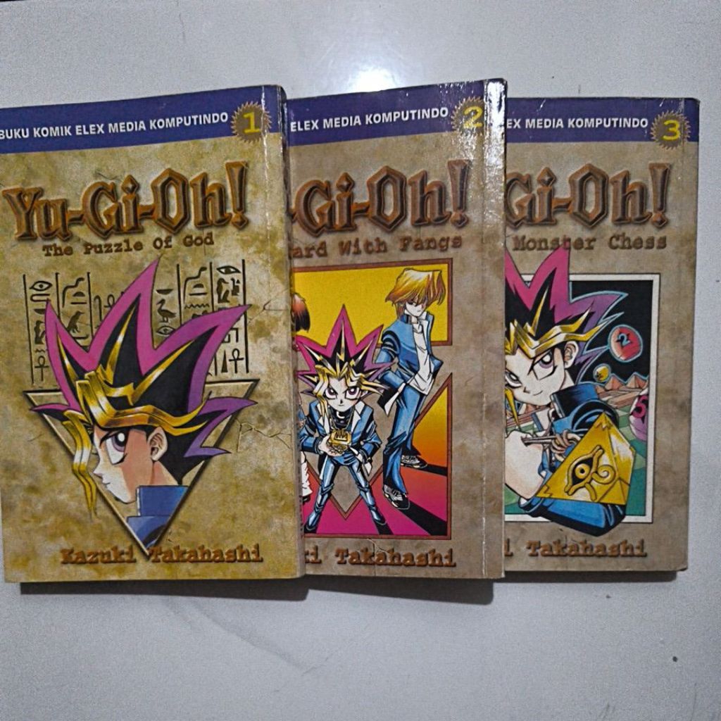 komik yu gi oh set vol 24 - 38 tamat , bekas
