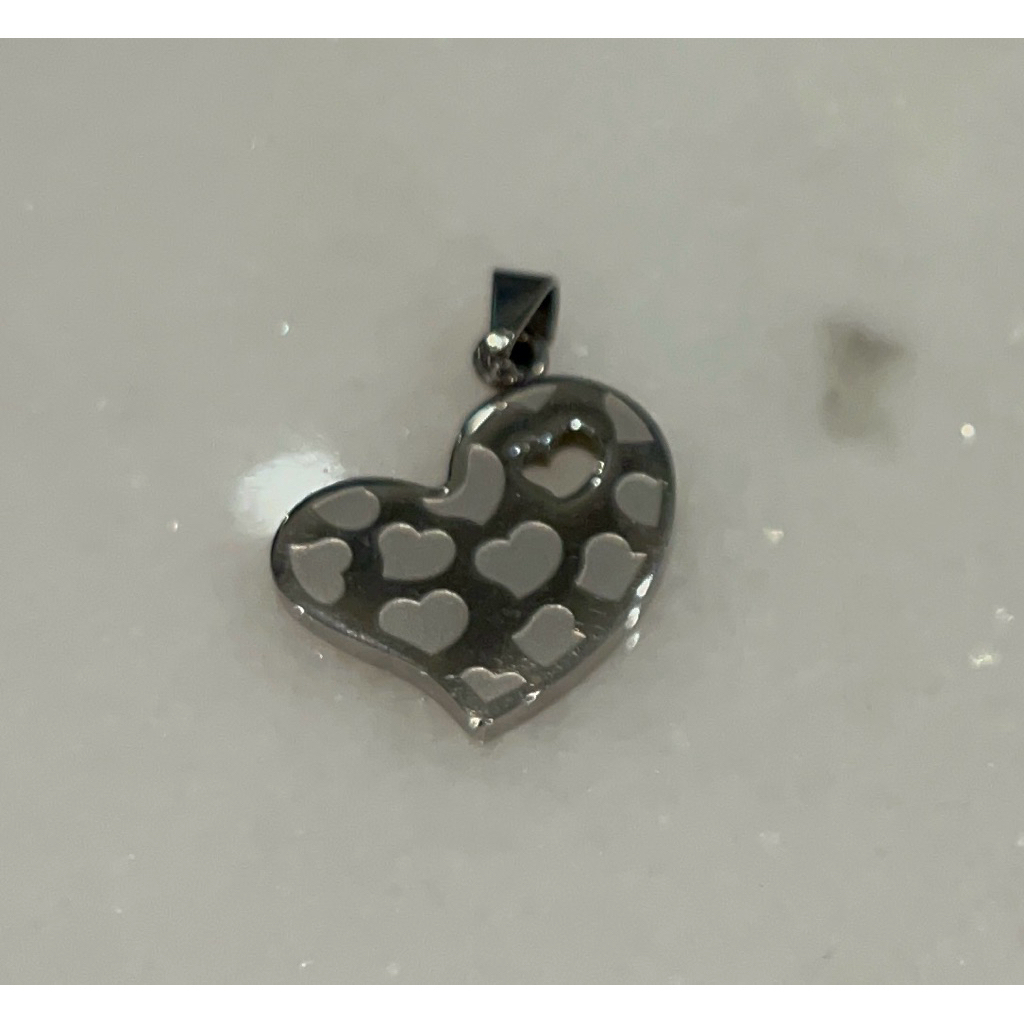 [ORI] KKL KK Liforce kalung kesehatan KK natesh original limited editon valentine - heart pendant ne