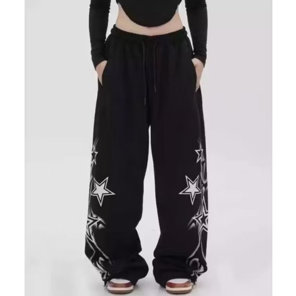 Celana Santai Pria / Wanita – Oversize / Streetwear