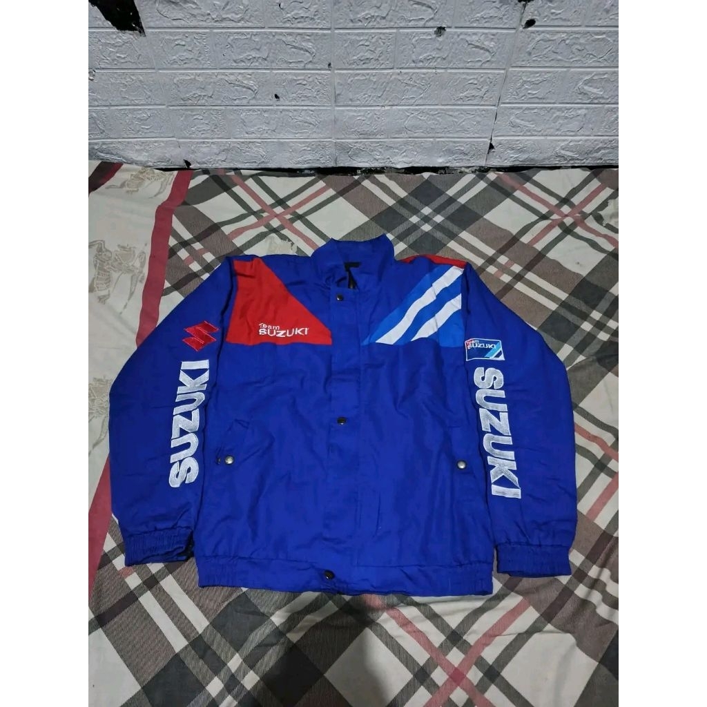 jaket team suzuki original