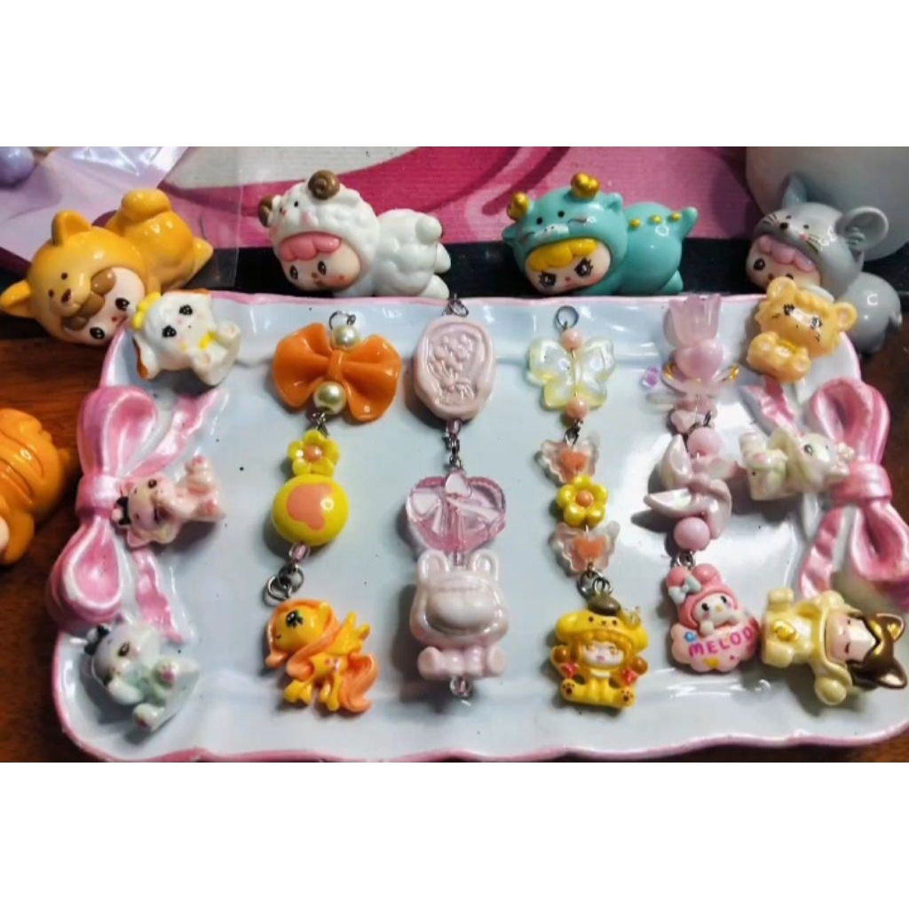 GANTUNGAN KUNCI VIRAL + pengaitnya  gantungan tas gantungan dompet gantungan bag gantungan boneka ga