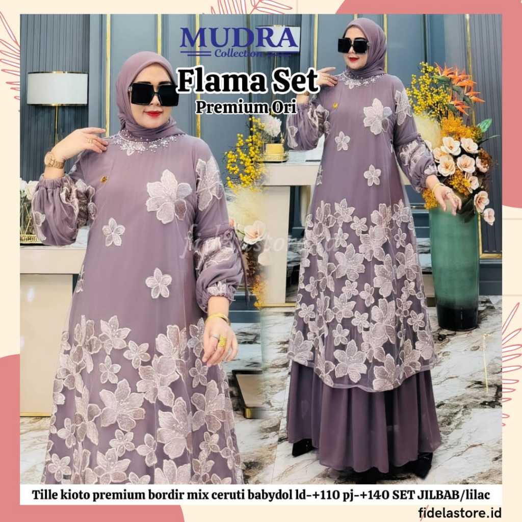 Mudra Hijab | Gamis Terbaru | Gamis Pesta | Lausya | Bella | Nirina | Anwiya | Maryam | Nalima | Mos