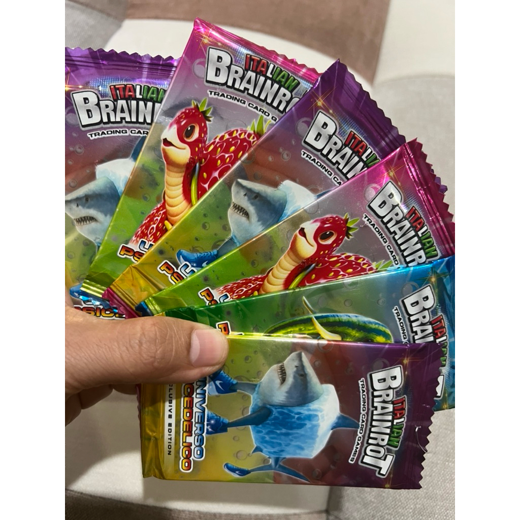KARTU ANOMALI brainrot mainan anak