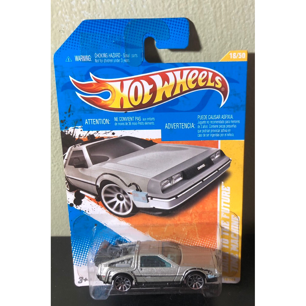 Hot Wheels Back To The Future Time Machine