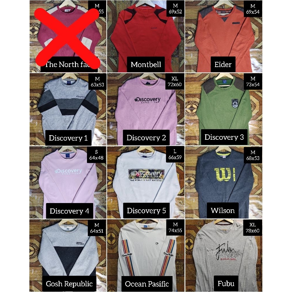 Crewneck Discovery - CN Discovery - CN Eider - Jaket Discovery - Hoodie Discovery - CN Wilson