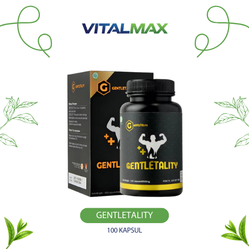 GENTLETALITY - Herbal Stamina Booster for Men 100% Original Membantu Memelihara Stamina Pria
