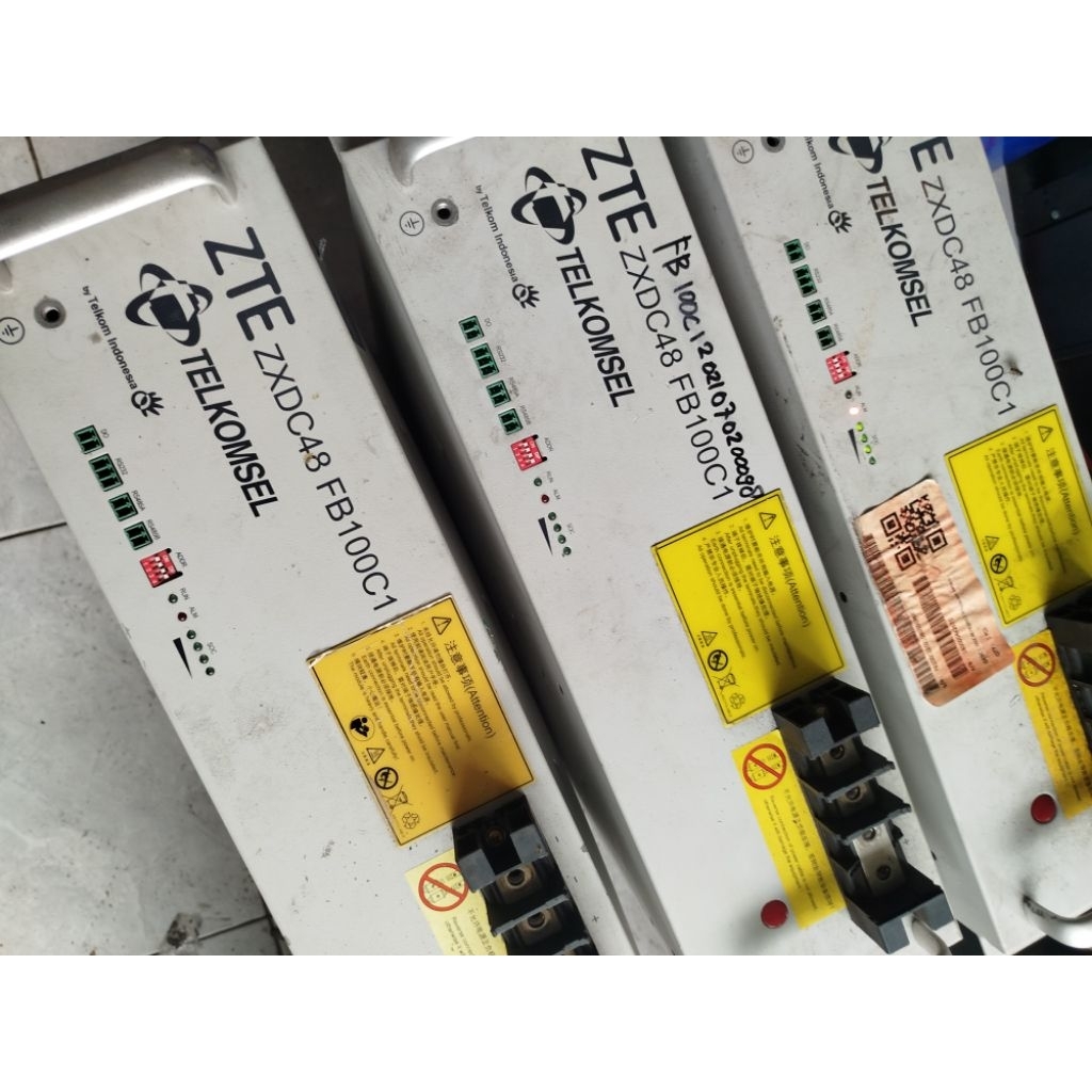 lifepo4 ZTE 48v 100ah 3unit minus kembung murah