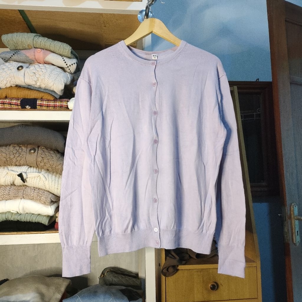 Cardigan UNIQLO Lilac L