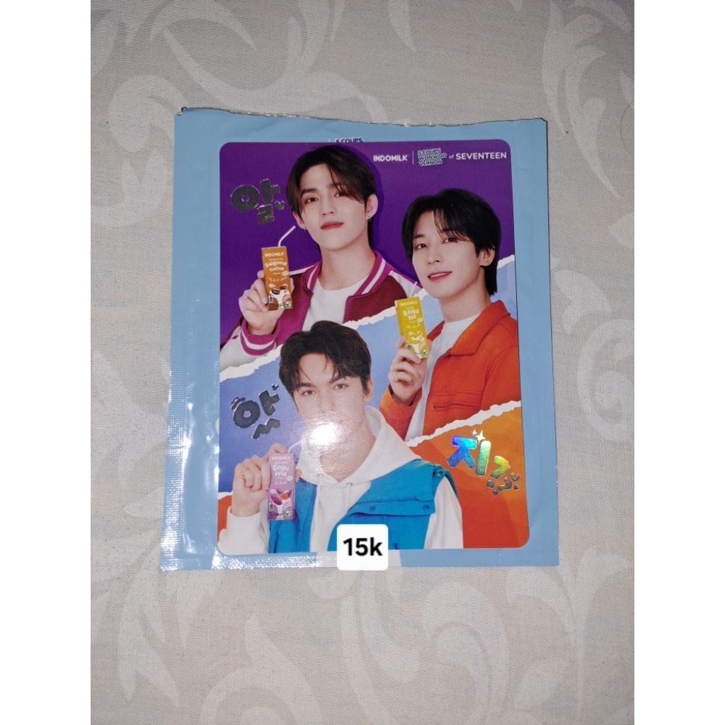 wts // want to sell photocard pc official seventeen jeonghan wonwoo dino