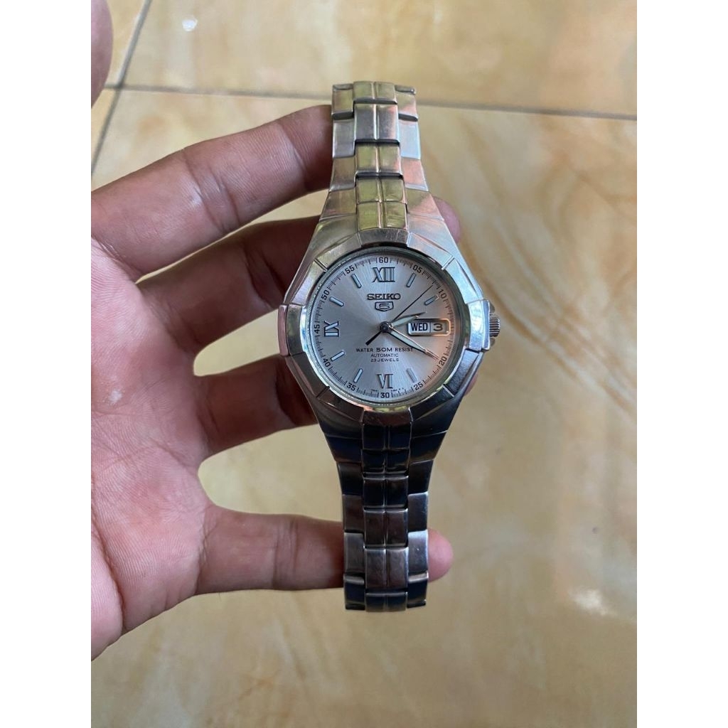 JAM SEIKO 5 SPORT AUTOMATIC ORIGINAL SECOND