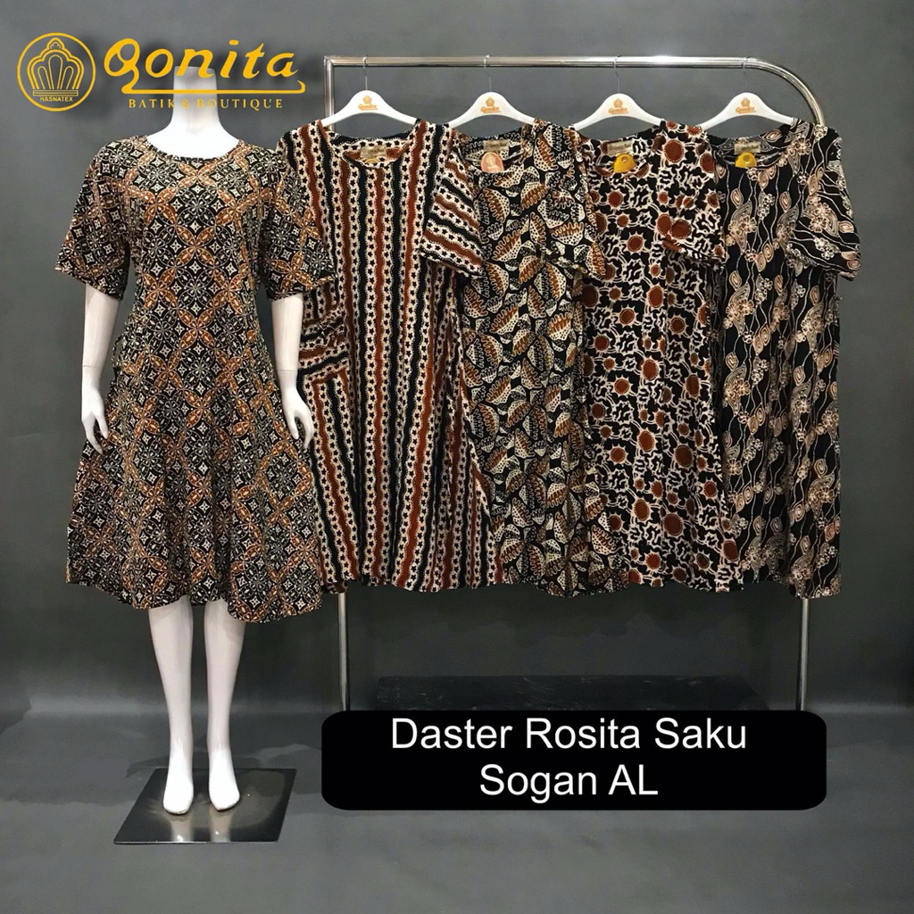 [LD 118] QONITA DASTER ROSITA SOGAN AL  DASTER CAP ASLI PEKALONGAN