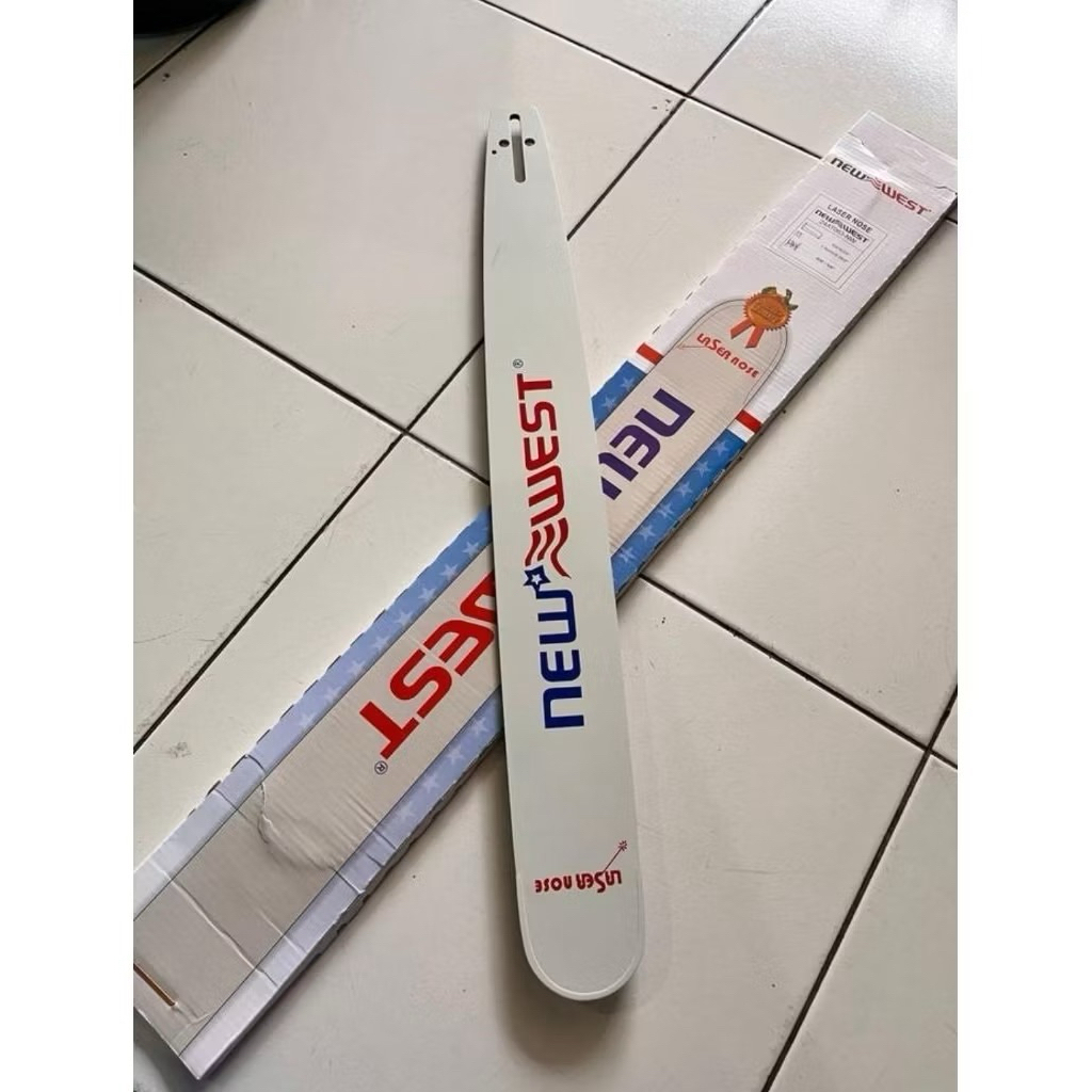 Guide Bar Senso NEW WEST 24 inch Chainsaw Kecil NW628, MS381, MS382