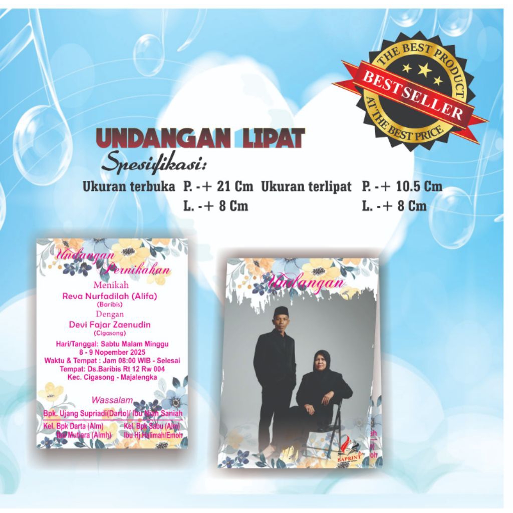 CETAK UNDANGAN /UNDANGAN PERNIKAHAN KOPI / UNDANGAN SOROGAN / UNDANGAN PUNJUNGAN