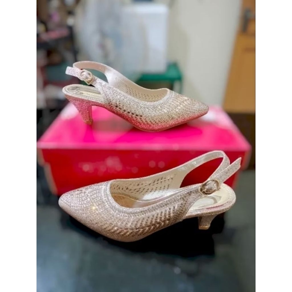 Sepatu Pesta Wanita Heels Import