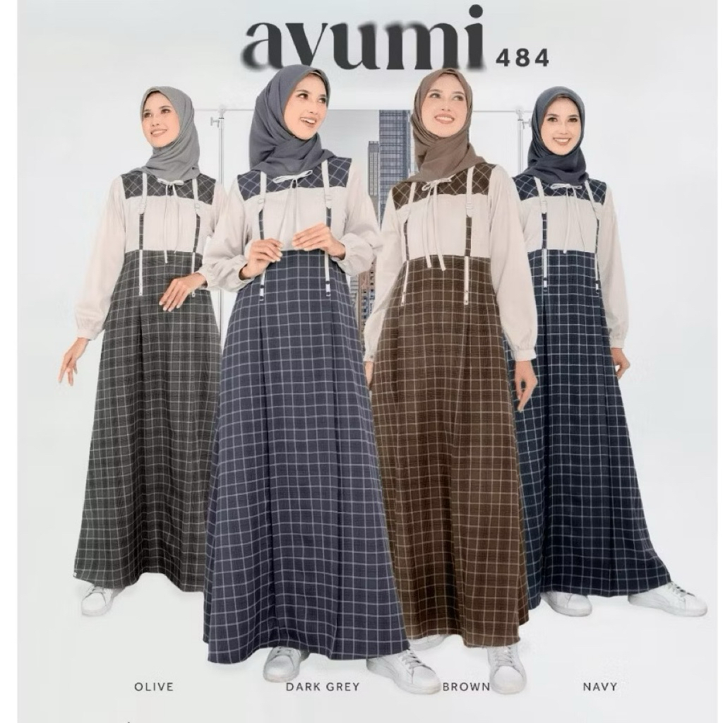 GAMIS ETHICA  TERBARU AYUMI 484 BANYAK WARNA GESER_GAMIS ETHICA DISKON TERMURAH_GAMIS ETHICA SIMPEL 
