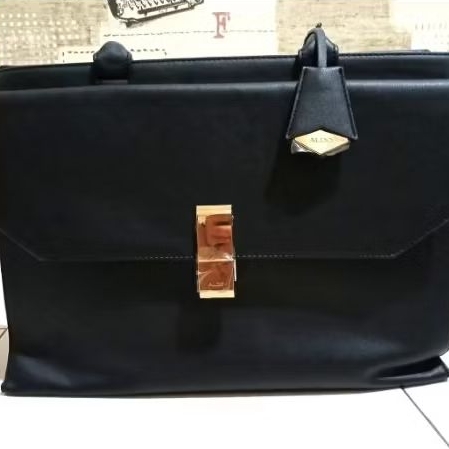 tas aldo original black satchel only used 1x