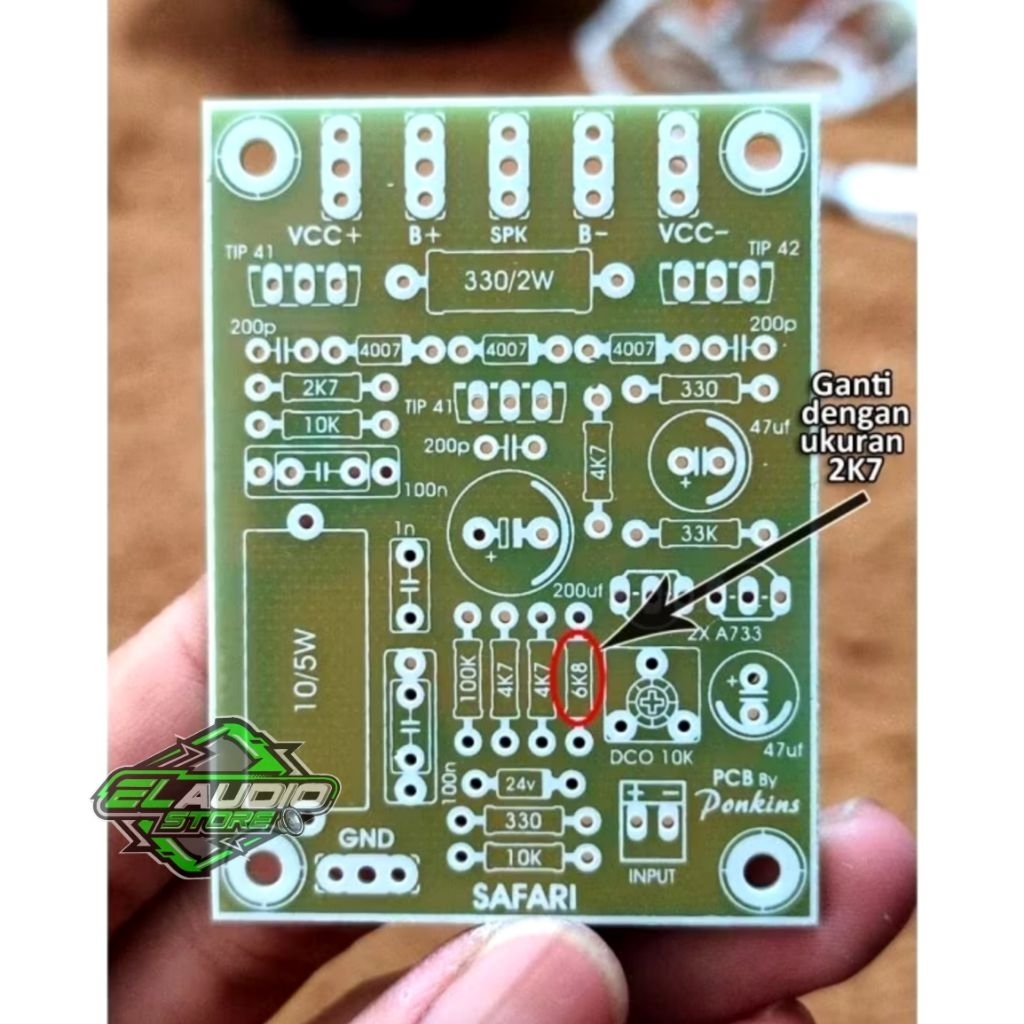PCB Driver SAFARI Fiber FR4 Fiberglass