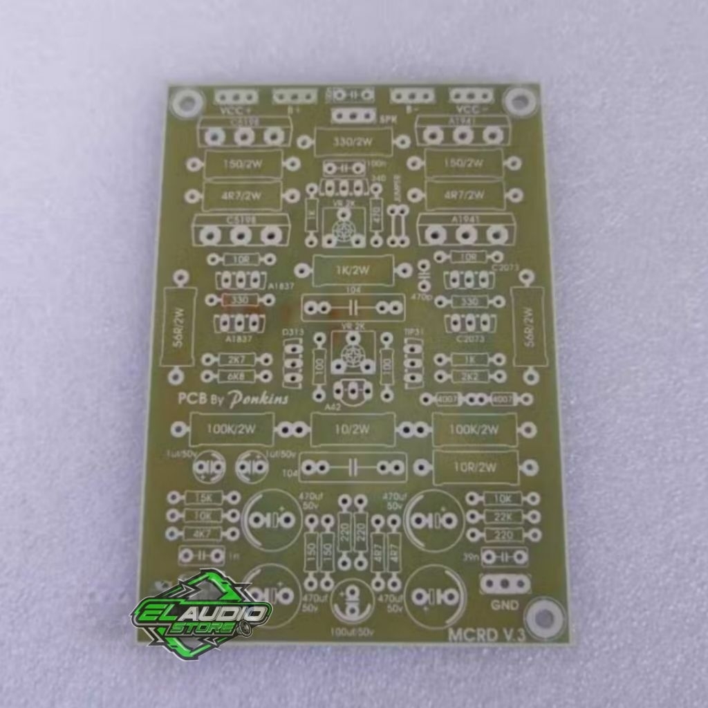 PCB Driver Power MCRD V3 Bahan Fiber FR4 Fiberglass