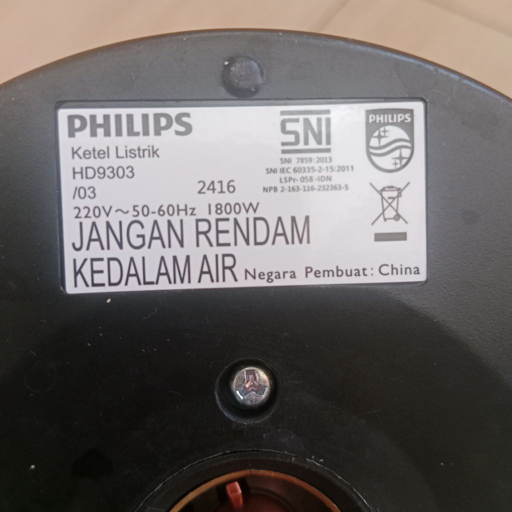 Teko Listrik Philips