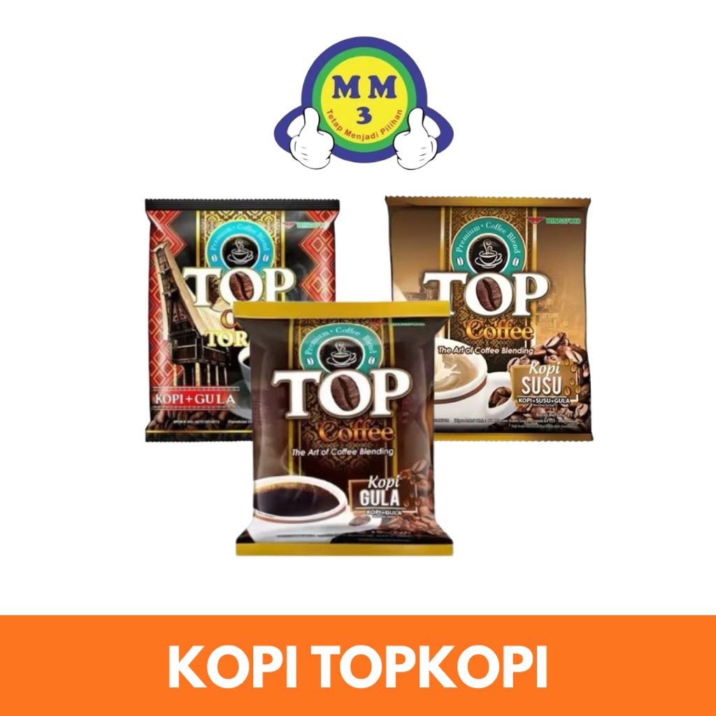 TOP KOPI SUSU / TOP KOPI TORAJA / TOP KOPI GULA 1RENCENG